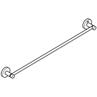 Grohe Essentials handdoekhouder 60 cm. Chroom - thumbnail