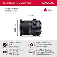 Samyang T-S 24mm F/3.5 ED AS UMC Tilt/Shift Sony FE - thumbnail
