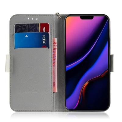 3D gekleurde tekening horizontale Flip leergeval met houder & kaartsleuf & portemonnee voor iPhone XI 2019 (PUG) 3D gekleurde tekening horizontale Flip leergeval met houder & kaartsleuf & portemonnee voor iPhone XI 2019 (PUG)