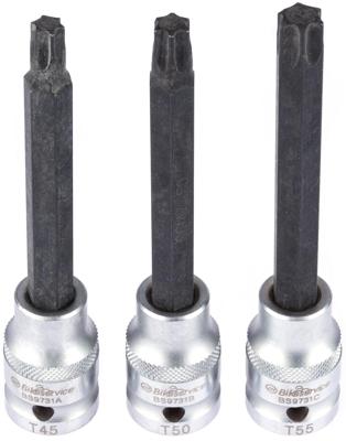 Bikeservice schroevendraaier bit stkschlein stossdaemp bst torx 1/2" 3tl