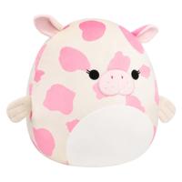 Squishmallows Mondy de roze-witte zeekoeknuffel - 40 cm - thumbnail