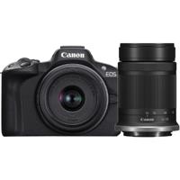 Canon EOS R50 zwart + RF-S 18-45mm IS STM + RF-S 55-210mm F/5-7.1 IS STM - thumbnail