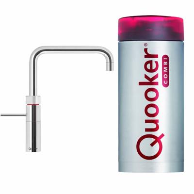Quooker Fusion Square Chroom met Combi Boiler Quooker Fusion Square Chroom met Combi Boiler