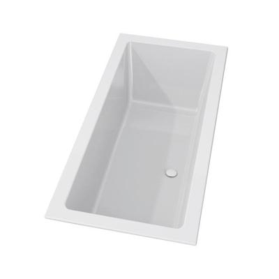 Riho Rethink Cubic inbouwbad - 180x80cm - acryl - glans wit B106001005 Riho Rethink Cubic inbouwbad - 180x80cm - acryl - glans wit B106001005