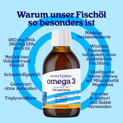 Visolie DHA en EPA met vitamine D3 - 150ml - thumbnail