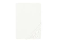 Biberna Jersey hoeslaken (Wit, 140-160 x 200 cm) - thumbnail