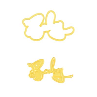 Nellie's Choice • shape die tekst baby