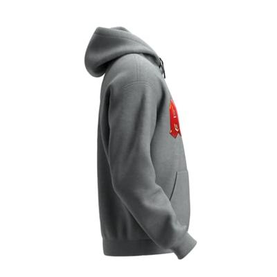 Safety Jogger ACDC Hoodie X | Lichtgrijs/Rood | Maat XXL - WI1116XXL