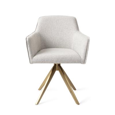 Jesper Home Eetkamerstoel 'Hofu' Turn Gold, kleur Checkers Charm