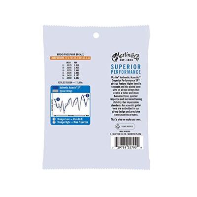 Martin Strings MA545 Authentic Acoustic SP Phosphor Bronze