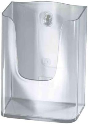 Sigel LH115 Folderhouder Glas (helder) 1 stuk(s) Aantal vakken: 1 (b x h x d) 240 x 250 x 55 mm