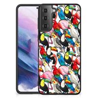 Samsung Galaxy S21 Plus Dierenprint Telefoonhoesje Birds - thumbnail