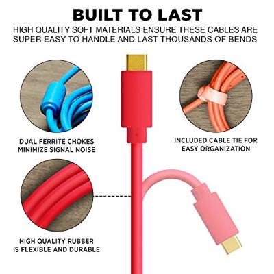 DJ TechTools Chroma Cables USB-C naar USB-C 1 meter (groen)