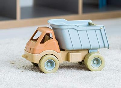 Dantoy bioplastic vrachtwagen duurzaam speelgoed pastel kleuren