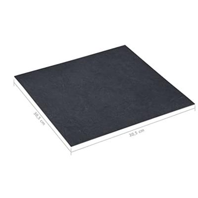 Vloerplanken zelfklevend 5,11 m PVC zwart marmer