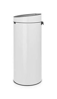 Brabantia touch bin afvalemmer 30 liter white - thumbnail