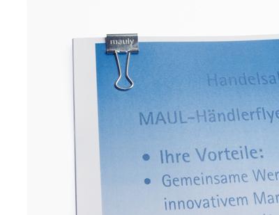 Papierklem maul 215 foldback 19mm cap 7mm zi