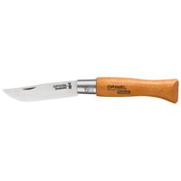Zakmes Opinel nº5 Koolstofstaal beukenhout 6 cm - thumbnail