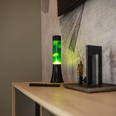Mini lavalamp groen en geel