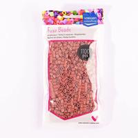 Vaessen Creative • strijkkralen rood bruin 1100st. - thumbnail