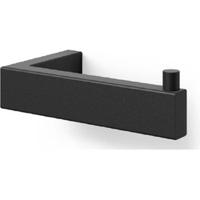 Zack Linea Toiletrolhouder zwart - thumbnail