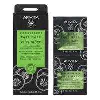 Apivita Masks & Scrubs Face Mask With Cucumber Mask 16ml - thumbnail