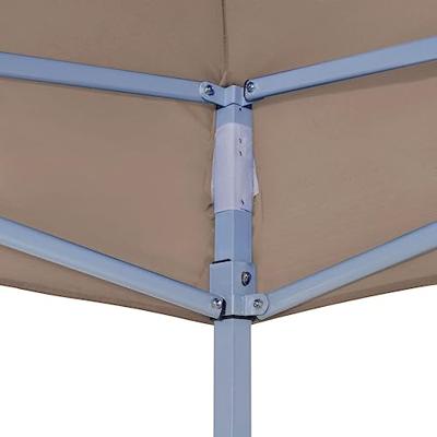 VidaXL Partytentdak 270 g/m² 4,5x3 m taupe - thumbnail