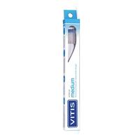 Vitis Medium Tandenborstel + Gratis Tandpasta 15ml - thumbnail