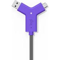 Logitech Swytch - Concentrateur (hub) - 2 x HDMI + 1 x SuperSpeed USB + 2 x USB-C - het bureau - thumbnail
