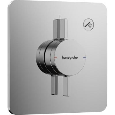 Hansgrohe DuoTurn Q kraan inbouw voor 1 functie, chroom Hansgrohe DuoTurn Q kraan inbouw voor 1 functie, chroom