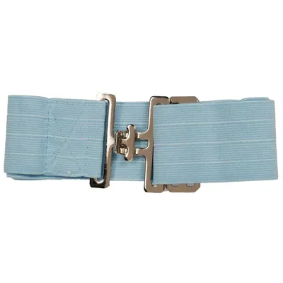 Pagony Elastische singel breed blauw