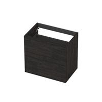 INK - Onderkast 2L A-sym Decor Tbv Grepen - 700x450x650 Mm - Houtskool Eiken - thumbnail