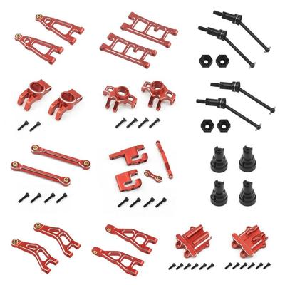 Aluminium / Metalen upgrade set voor de Arrma 1/18 Mojave Grom - Rood