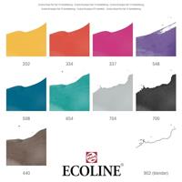 Brushpen talens ecoline set 10 stuks handlettering - thumbnail