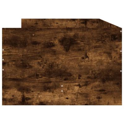 Bedframe met lades gerookt eikenkleurig 75x190 cm Small Single - thumbnail