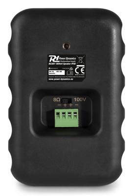 Power Dynamics BC30V 100V buitenspeakerset 3 inch 2x 60W IPX5 zwart Power Dynamics BC30V 100V buitenspeakerset 3 inch 2x 60W IPX5 zwart