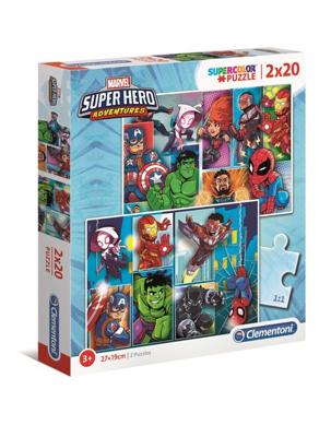 Clementoni legpuzzel Adventures junior karton 40 stukjes Clementoni legpuzzel Adventures junior karton 40 stukjes