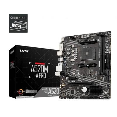 Moederbord AMD MSI A520M-A PRO Moederbord AMD MSI A520M-A PRO