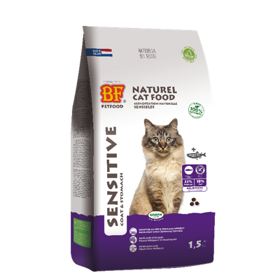 Biofood Catfood sensitive 1,5KG Standaard
