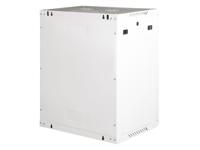 ROLINE 19” wandbehuizing Basic Plus 18U, 600x450 BxT grijs - thumbnail