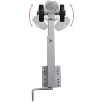 VidaXL 2-delige rollerboegsteunenset voor boottrailer 59-84 cm - thumbnail