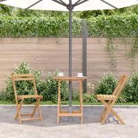 Tuintafel inklapbaar 60x75 cm massief acaciahout - thumbnail