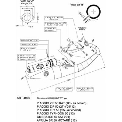 LeoVince Geluiddemper "handmade tt schalld leo compl hm tt inox
