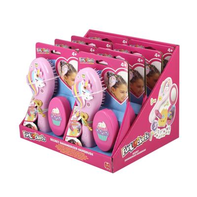 FunLockets geheime haarborstel met glinsters FunLockets geheime haarborstel met glinsters