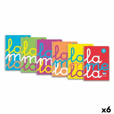 Boek over Ringen Lamela Quarto 80 Lakens (6 Stuks)