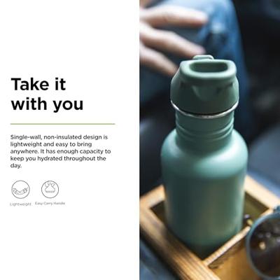 Klean Kanteen Classic met flipsportdop, 800ml/27oz Drinkfles Klean Kanteen Classic met flipsportdop, 800ml/27oz Drinkfles