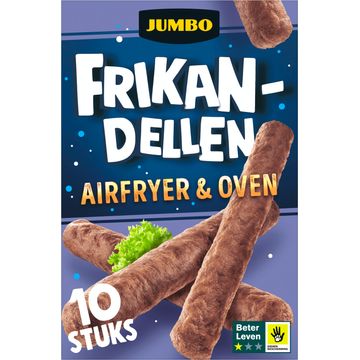 Jumbo Frikandellen Airfryer & Oven 10 Stuks Jumbo Frikandellen Airfryer & Oven 10 Stuks