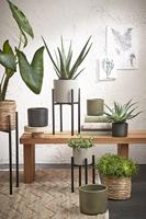 Mica Decorations Pothouder ascot h55cm zwart - thumbnail