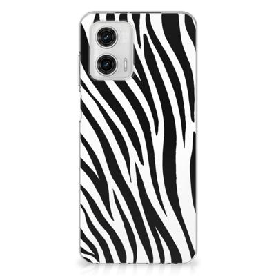 Motorola Moto G73 | TPU Hoesje | Zebra