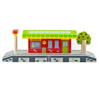 Bigjigs houten rails - dorpsstation - thumbnail